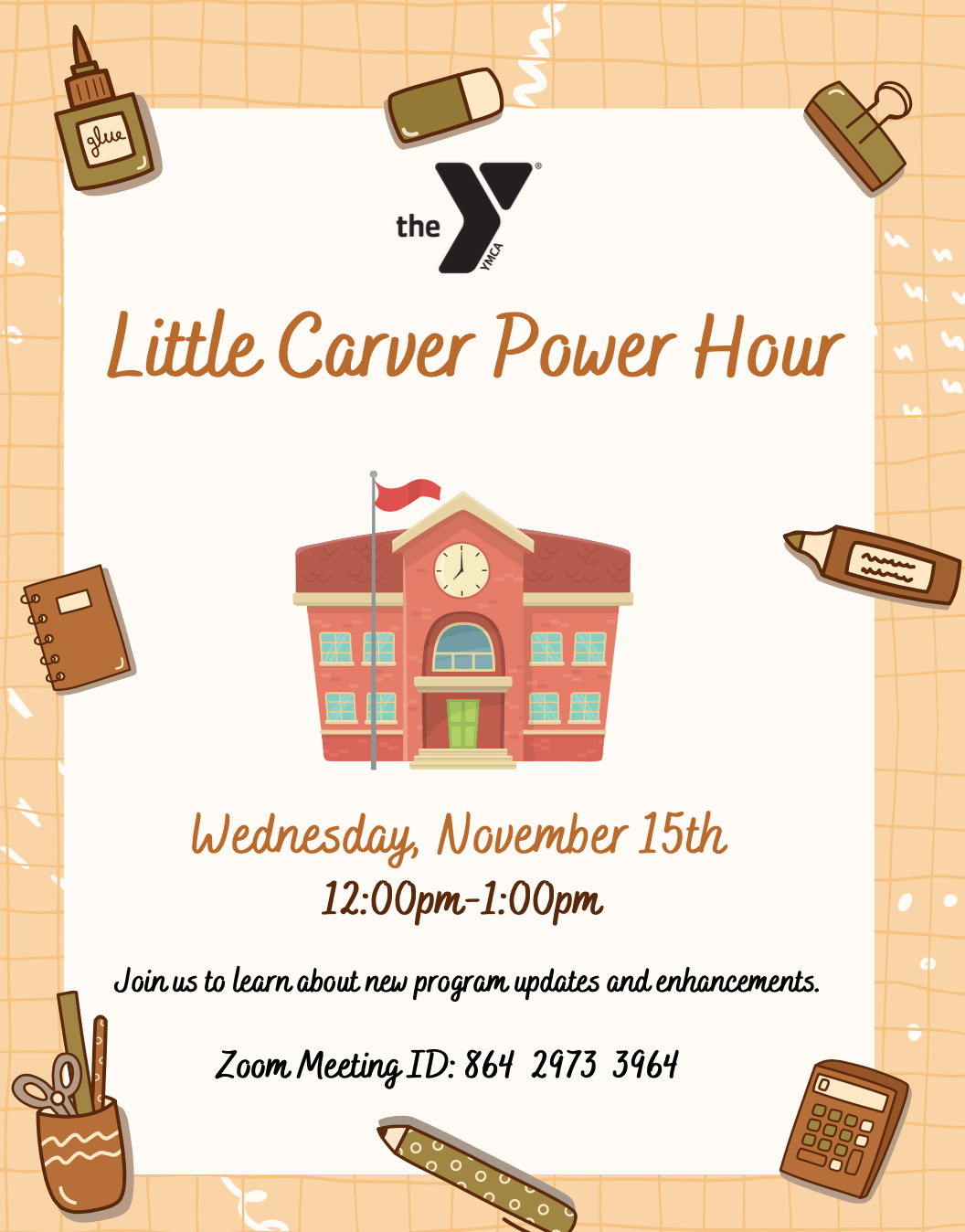YMCA Aftercare Zoom Meeting